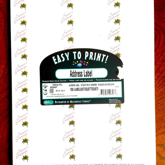 Address Labels, Set of 150, Bundle of 3 Sets - Picture 3 of 4